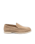 Lorvano Beige Yacht Loafers