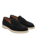 Lorvano Suede Penny Loafers