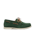 Lorvano Foil Suede Boat Shoes