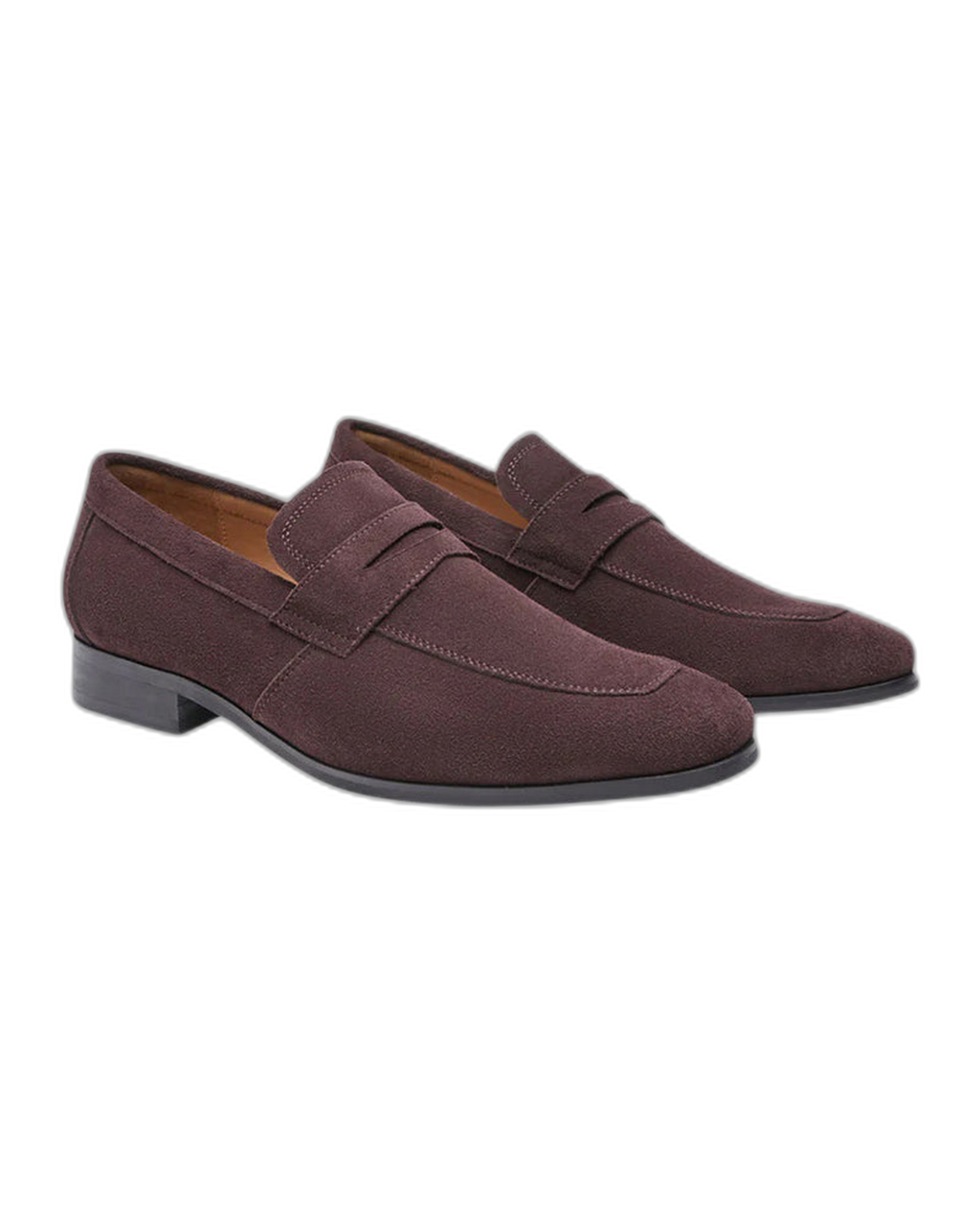 Lorvano Suede Penny Loafers
