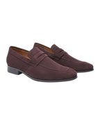 Lorvano Suede Penny Loafers