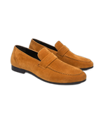 Lorvano Suede Penny Loafers
