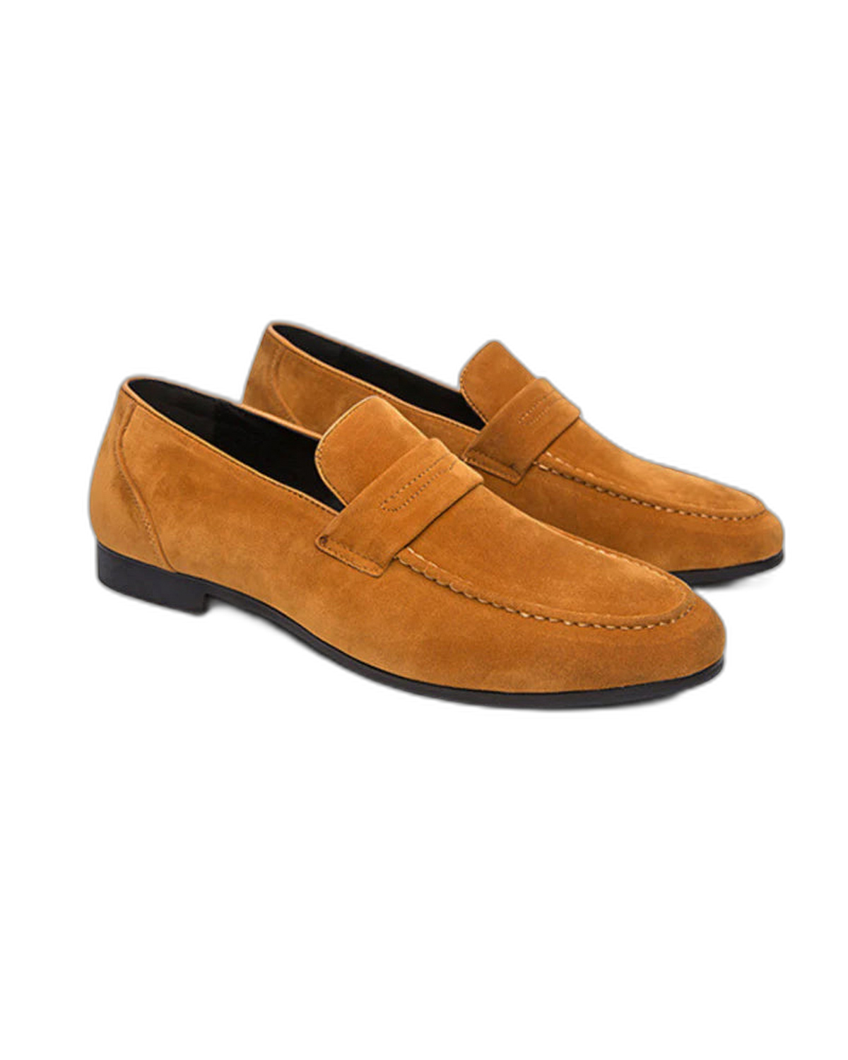 Lorvano Suede Penny Loafers